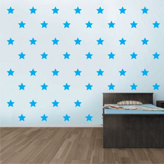 Mini Set Αυτοκόλλητα Τοίχου - Αστέρια
