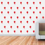 Mini Set Αυτοκόλλητα Τοίχου - Μπαλόνια