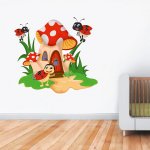 Αυτοκόλλητο τοίχου - Πασχαλίτσες