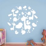 Αυτοκόλλητο Τοίχου Παιδικό - Ζωάκια