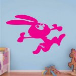 Αυτοκόλλητο Τοίχου Παιδικό - Λαγουδάκι