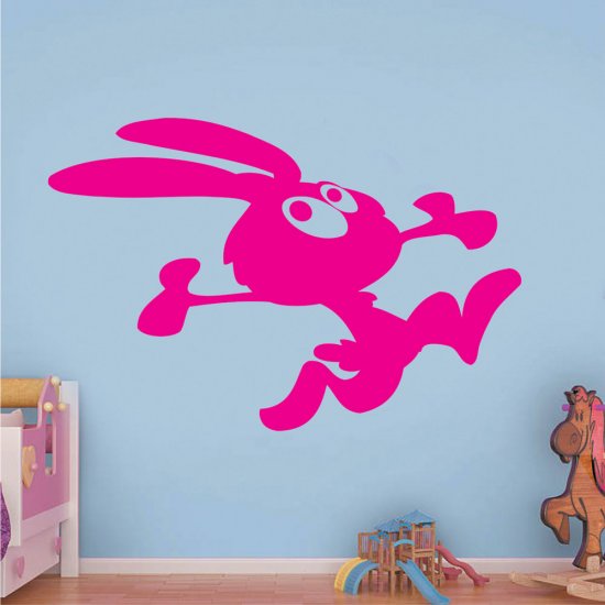 Αυτοκόλλητο Τοίχου Παιδικό - Λαγουδάκι