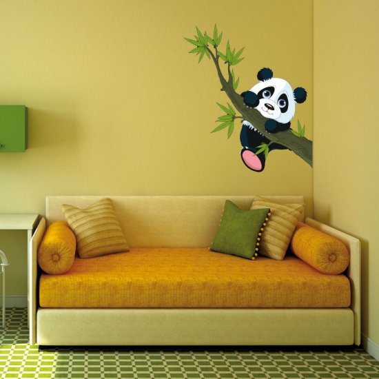 Παιδικό Αυτοκόλλητο Τοίχου - Χαρούμενο Πάντα