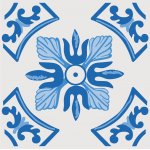 Αυτοκόλλητο Πλακάκι - Vintage 26 (Ελάχιστη ποσότητα 5 τεμάχια)