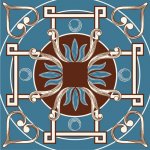 Αυτοκόλλητο Πλακάκι - Vintage 58 (Ελάχιστη ποσότητα 5 τεμαχία)