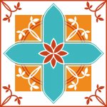 Αυτοκόλλητο Πλακάκι - Vintage 66 (Ελάχιστη ποσότητα 5 τεμαχία)