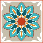 Αυτοκόλλητο Πλακάκι - Vintage 69 (Ελάχιστη ποσότητα 5 τεμαχία)