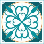 Αυτοκόλλητο Πλακάκι - Vintage 70 (Ελάχιστη ποσότητα 5 τεμαχία)