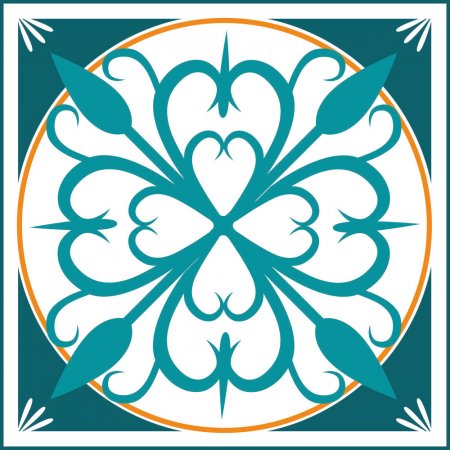 Αυτοκόλλητο Πλακάκι - Vintage 70 (Ελάχιστη ποσότητα 5 τεμαχία)