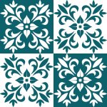 Αυτοκόλλητο Πλακάκι - Vintage 71 (Ελάχιστη ποσότητα 5 τεμαχία)