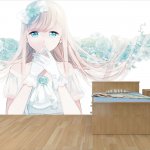 Αυτοκόλλητη Ταπετσαρία - Anime Girl