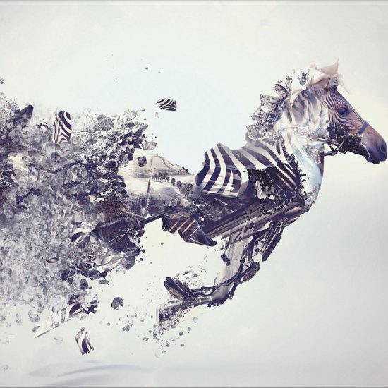 Αυτοκόλλητη Ταπετσαρία - Τρεχούμενο άλογο Αυτοκόλλητη Ταπετσαρία - Τρεχούμενο άλογο