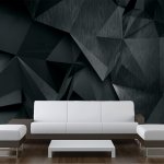 Αυτοκόλλητη Ταπετσαρία - Charcoal shapes