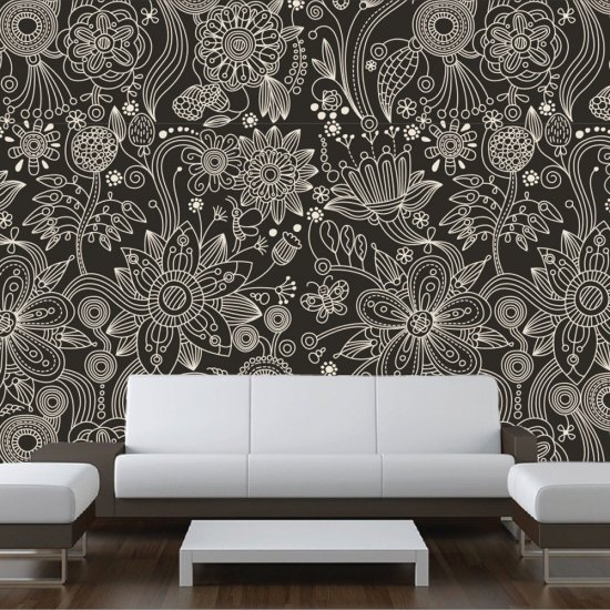 Αυτοκόλλητη Ταπετσαρία - Classic flowers 2 Αυτοκόλλητη Ταπετσαρία - Classic flowers 2