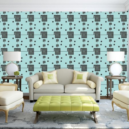 Αυτοκόλλητη Ταπετσαρία - Ρετρό 01