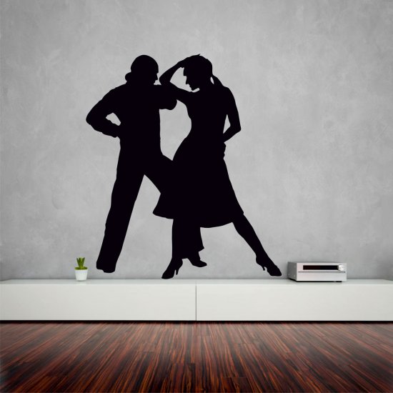 Αυτοκόλλητο τοίχου - Χορευτές Αυτοκόλλητο τοίχου - Χορευτές