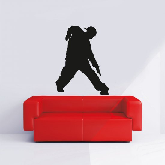 Αυτοκόλλητο τοίχου - Χορευτής Hip - Hop Αυτοκόλλητο τοίχου - Χορευτής Hip - Hop