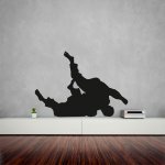 Αυτοκόλλητο τοίχου - Judo