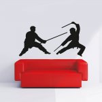 Αυτοκόλλητο τοίχου - Πολεμικές Τέχνες