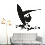 Αυτοκόλλητο τοίχου - Windsurfing