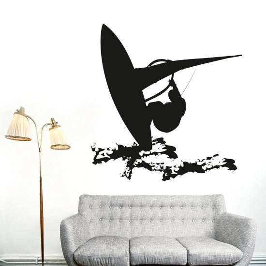 Αυτοκόλλητο τοίχου - Windsurfing Αυτοκόλλητο τοίχου - Windsurfing