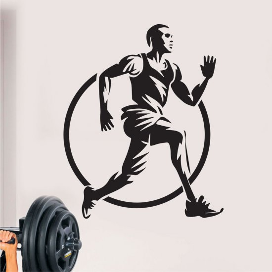 Αυτοκόλλητο τοίχου - Running