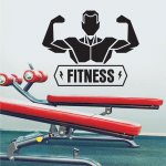 Αυτοκόλλητο τοίχου - Fitness 5