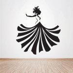 Αυτοκόλλητο τοίχου - Χορός 3