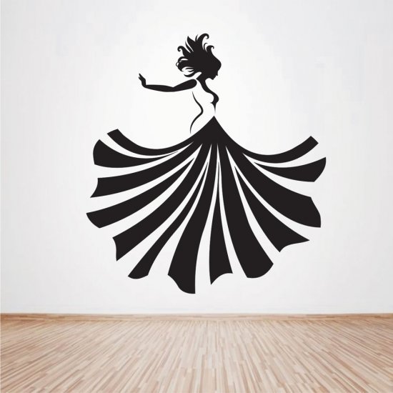 Αυτοκόλλητο τοίχου - Χορός 3 Αυτοκόλλητο τοίχου - Χορός 3