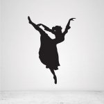 Αυτοκόλλητο τοίχου - Χορός 5