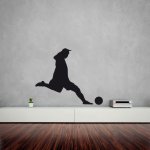Αυτοκόλλητο τοίχου - Ποδοσφαιριστής 02