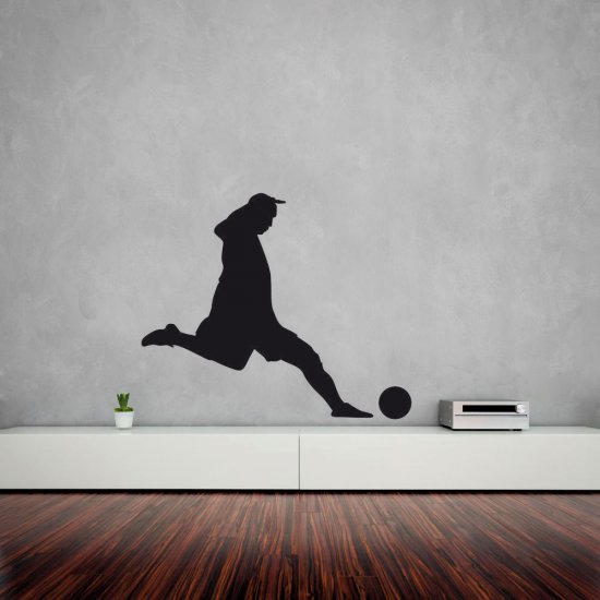 Αυτοκόλλητο τοίχου - Ποδοσφαιριστής 02