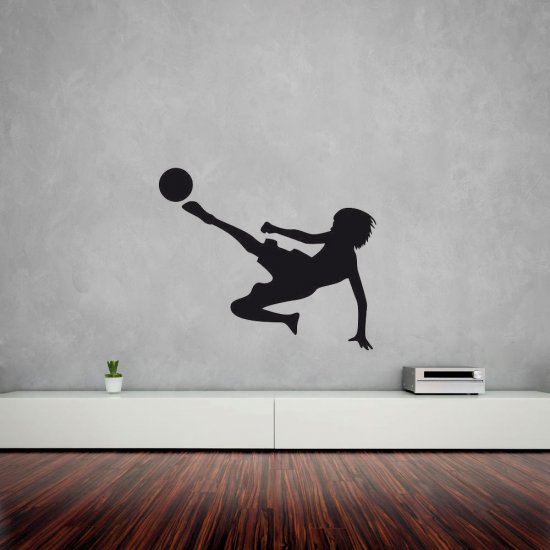 Αυτοκόλλητο τοίχου - Ποδοσφαιριστής 08