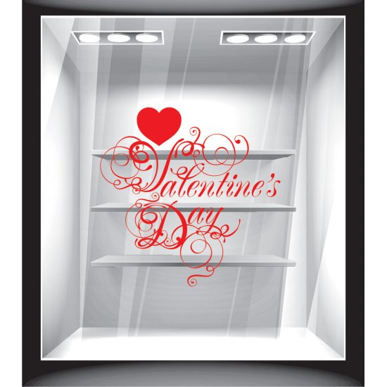 Αυτοκόλλητο Αγίου Βαλεντίνου - Βαλεντίνος - Valentine's day