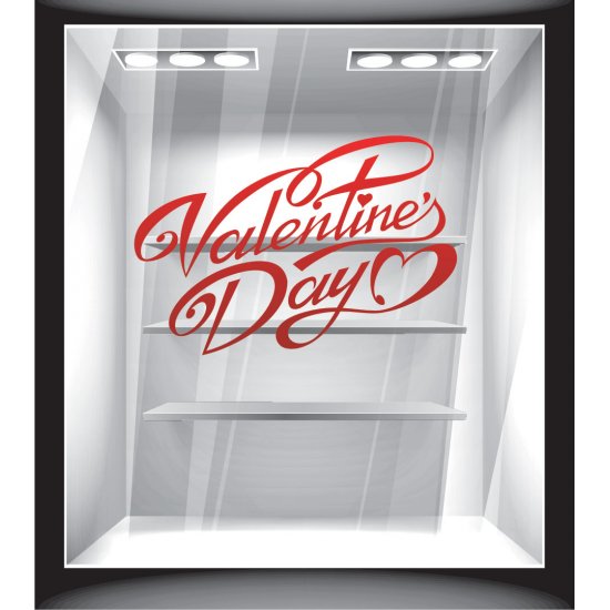 Αυτοκόλλητο Αγίου Βαλεντίνου - Βαλεντίνος - Valentine's day 2