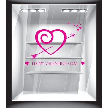 Αυτοκόλλητο Αγίου Βαλεντίνου - Βαλεντίνος - Happy Valentine's day Αυτοκόλλητο Αγίου Βαλεντίνου - Βαλεντίνος - Happy Valentine's day