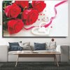 Πίνακας - Τυπωμένος σε καμβά - Κόκκινα τριαντάφυλλα