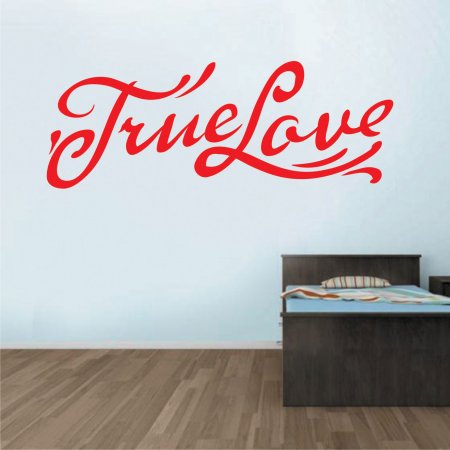 Αυτοκόλλητο Τοίχου - True love
