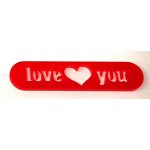 Plexiglass decoration Plexi glass - Love you