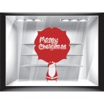 Αυτοκόλλητο βιτρίνας - Άγιος Βασίλης