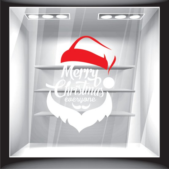 Αυτοκόλλητο βιτρίνας - Χριστουγεννιάτικο 4 Αυτοκόλλητο βιτρίνας - Χριστουγεννιάτικο 4