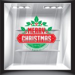Χριστουγεννιάτικο Αυτοκόλλητο - Merry Christmas 2