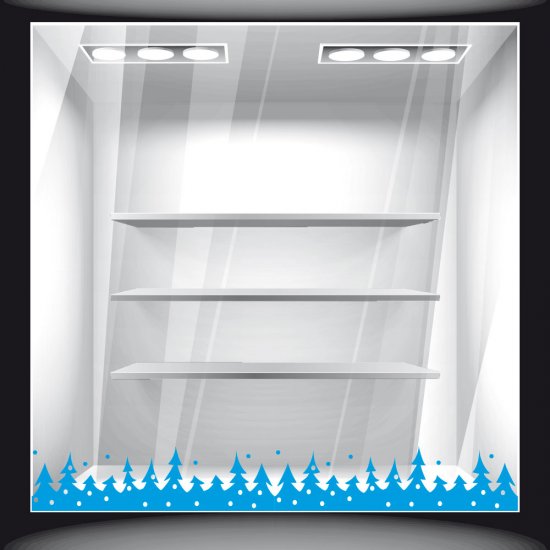 Christmas Sticker - Fir Border (Fascia)