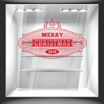 Χριστουγεννιάτικο Αυτοκόλλητο - Merry Christmas 7