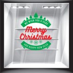 Χριστουγεννιάτικο Αυτοκόλλητο - Merry Christmas 9