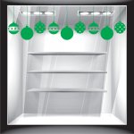 Χριστουγεννιάτικο Αυτοκόλλητο - Σετ Στολίδια 2