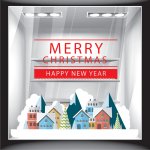 Χριστουγεννιάτικο Αυτοκόλλητο - Merry Christmas 11