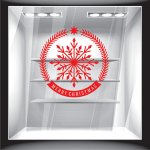 Χριστουγεννιάτικο Αυτοκόλλητο - Χιονονιφάδα 2