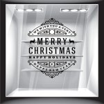 Χριστουγεννιάτικο Αυτοκόλλητο - Merry Christmas 12