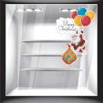 Χριστουγεννιάτικο Αυτοκόλλητο - Άγιος Βασίλης 5